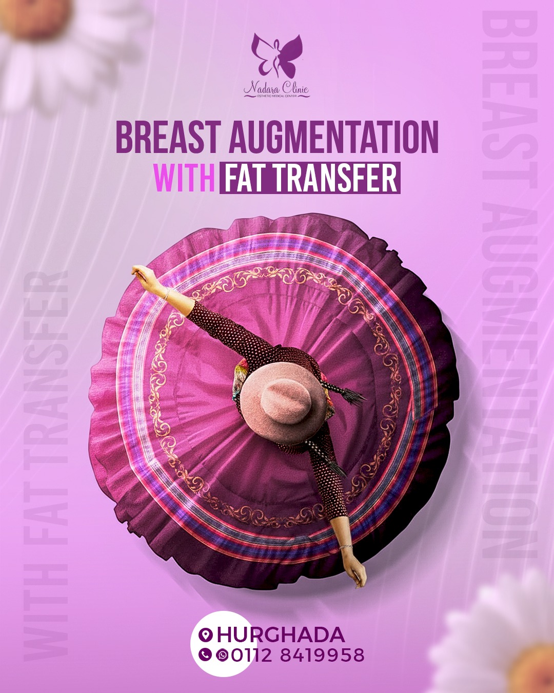 Breast augmentation with autologous fat transfer in Hurghada